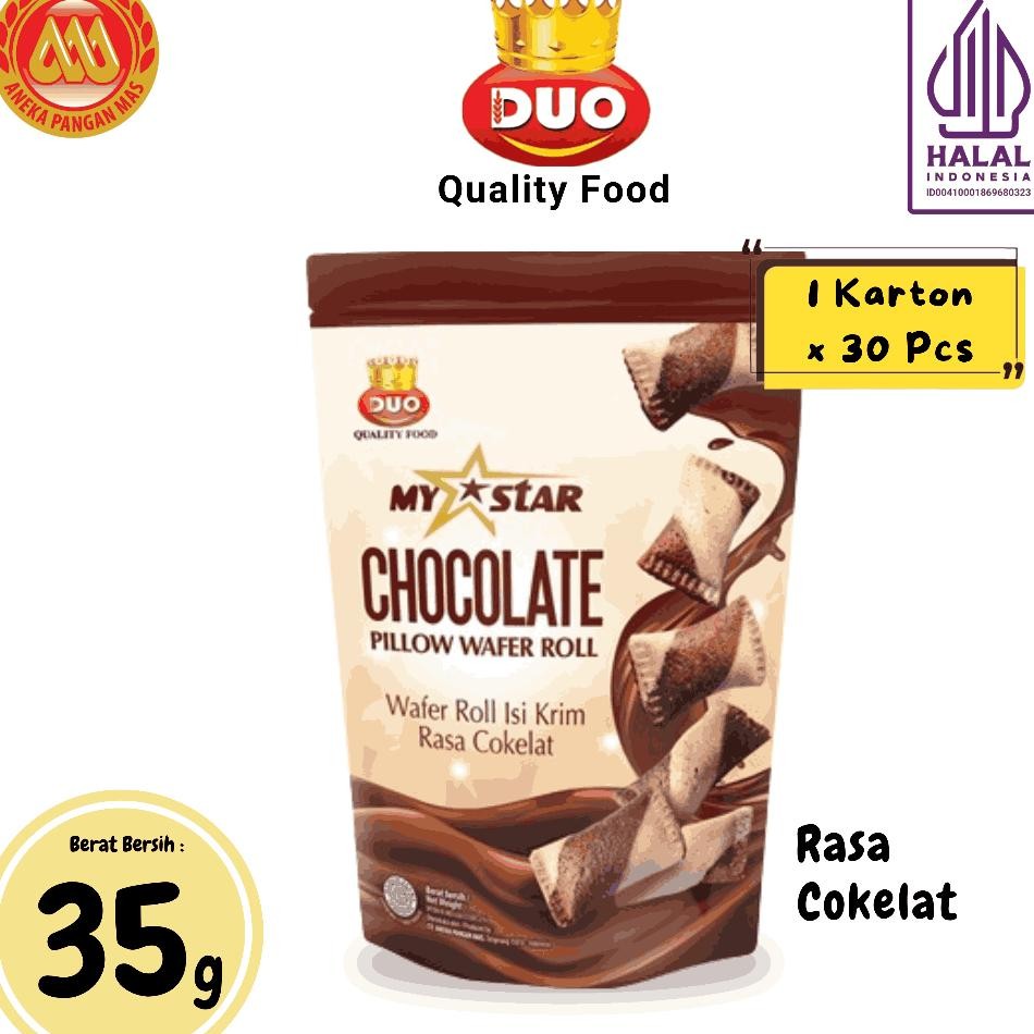 

Duo My Tar Pillow Wafer Coelat 1 Arton 30 Pc Netto 35Gr Na Celan Ana