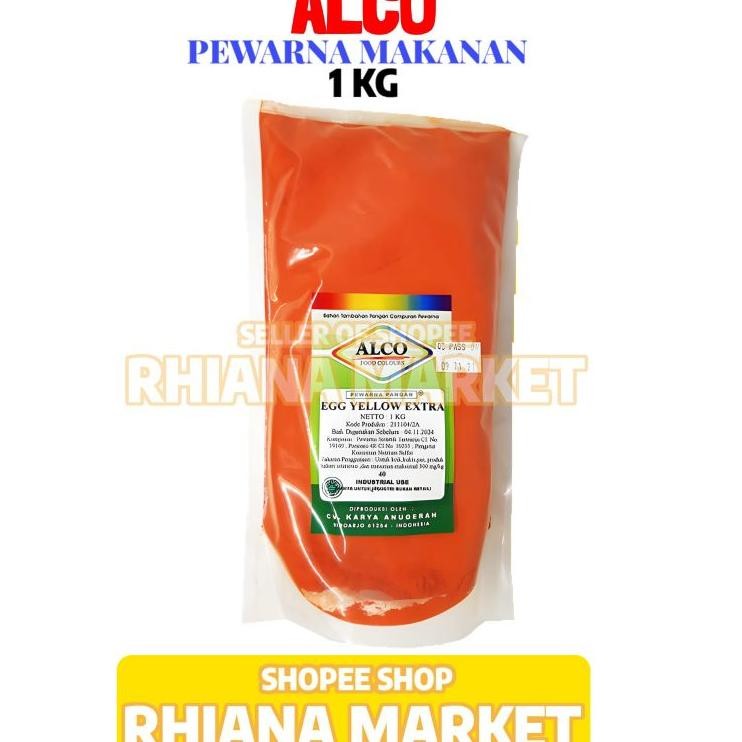 

Pewarna Maanan Bubu Alco Egg Yellow 29 1 G