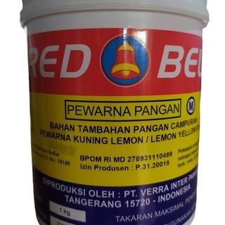 

Red Bell Pewarna Bubu Lemon Yellow 9701 1 G