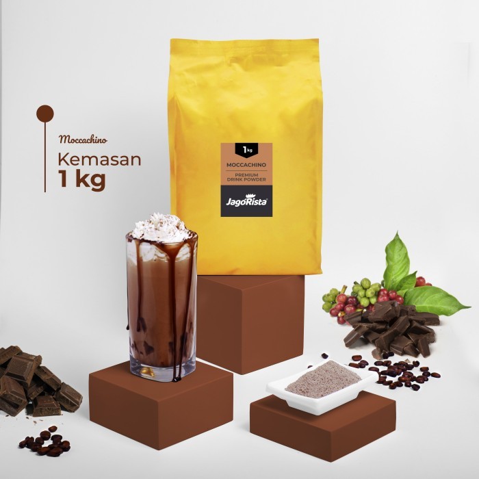 

Premium GOLD Moccachino ( Bubuk Minuman / Bubble Drink Powder )