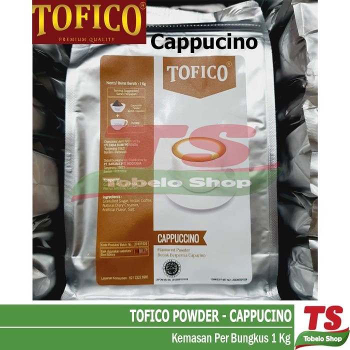 

TOFICO CAPPUCINO POWDER / TOFICO POWDER CAPPUCINO / TOFICO CAPUCINO