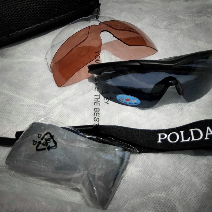 Kacamata tifosi jatah polri sabhara brimob tactical non  stick