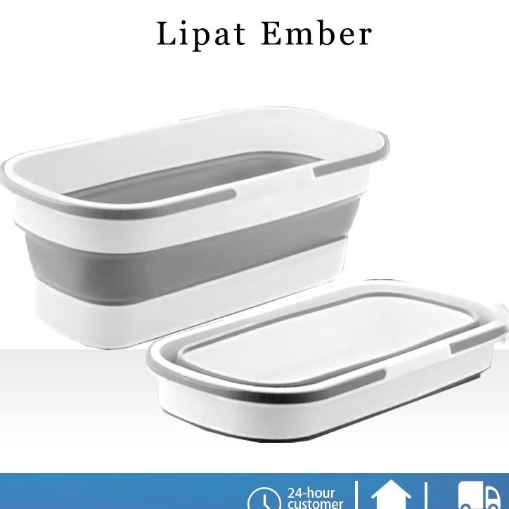 Ember Lipat Erbaguna Ilion Lembut 15 Liter Bulat Impel Foldable Buet 3 Uuran Portable