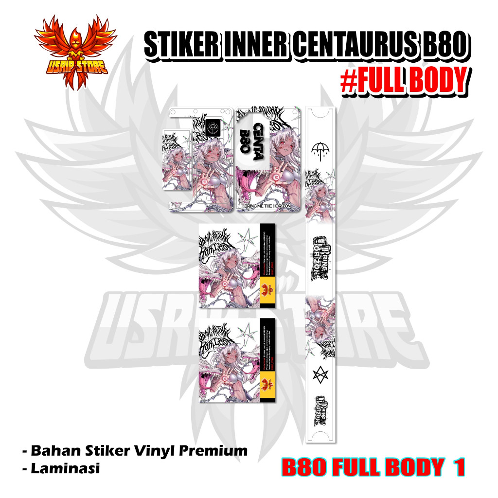

Terlaris Stiker Centab80 Garskin Custom Case Laminasi Tebal COD