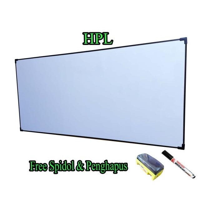 

Papan Tulis 60 x 120 cm Whiteboard TL