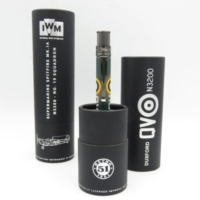 

RETRO 51 IWM COLLECTION SPITFIRE N3200 ROLLERBALL BALLPOINT PEN/ PULPEN