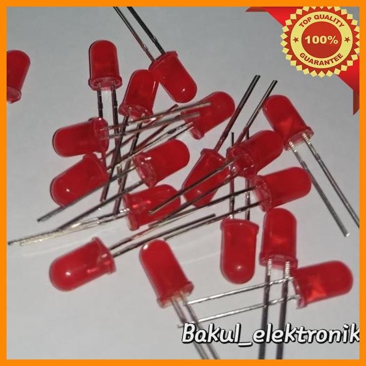 [bak] led 5mm warna merah