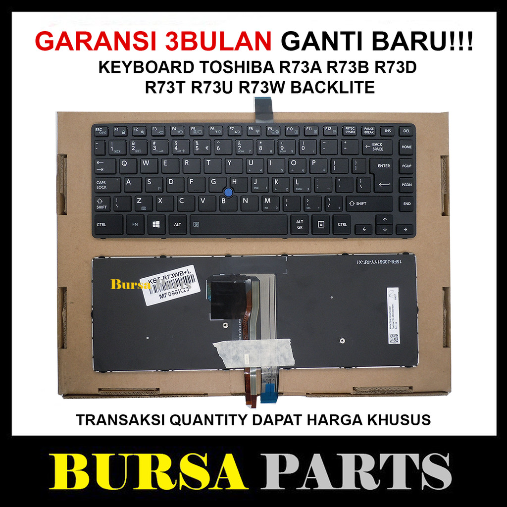 Keyboard Laptop Toshiba r73a r73b r73d r73t r73u r73w Backlite