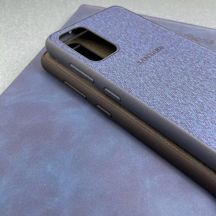 BACK CASE COVER CASING CANVAS DENIM SAMSUNG GALAXY A52S 5G