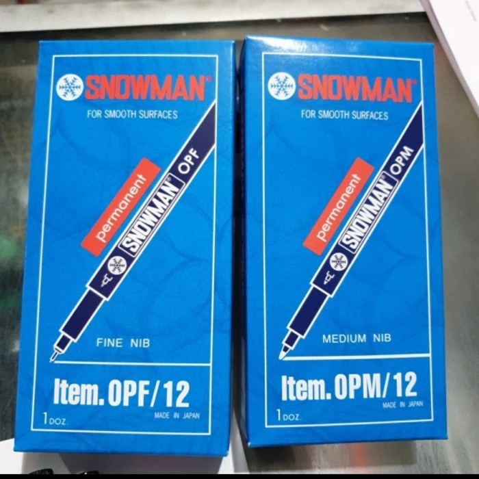 

spidol snowman ohf/ohm 1lsn