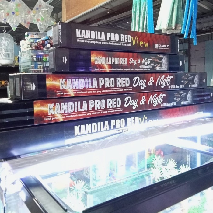 NEW kandila pro red day and night 400 600 800 1000 1200 lampu aquarium