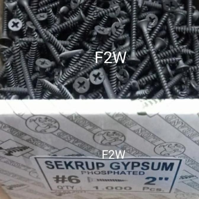 SEKRUP GYPSUM 6X2" MOON LION SKRUP GIPSUM DRYWALL SCREW 5CM