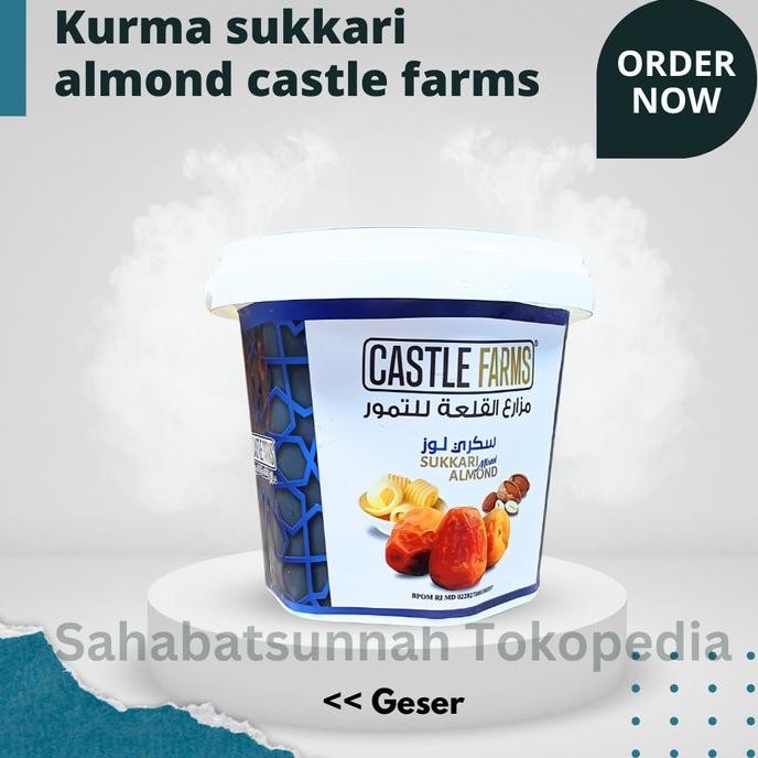 

Kurma mentega sukkari almond with butter 850 gram FRESH FREEZER TIDAK BEKU castle farms korma sukari kacang almon dates qurma qorma khurma khorma korma sukari sukary sukkary 100% ORIGINAL LANGSUNG DARI PRODUSEN ASLI Berkualitas