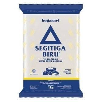 

TEPUNG TERIGU SEGITIGA BIRU 1 DUS ISI 12 PAK KEMASAN 1KG