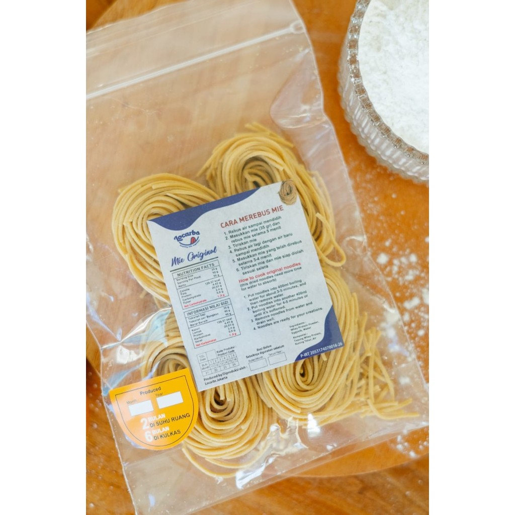

MIE KETO ORIGINAL HALAL TANPA TEPUNG TERIGU