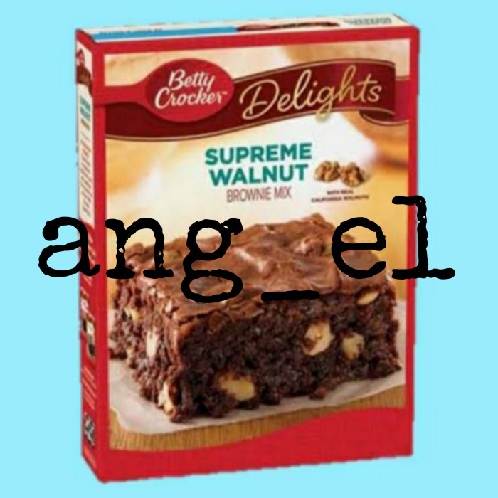 

BETTY CROCKER DELIGHT SUPREME WALNUT BROWNIE MIX (468G)