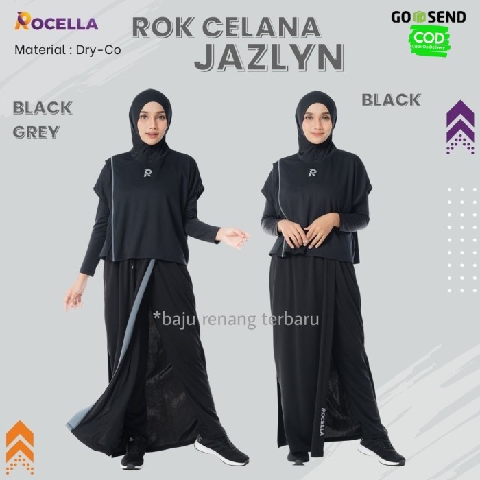 Rocella Jazlyn Rok Celana Olahraga Wanita Muslimah Panjang Syari Terlaris