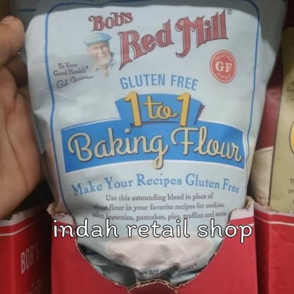 

BOB'S RED MILL GLUTEN FREE 1TO1 BAKING FLOUR 623G