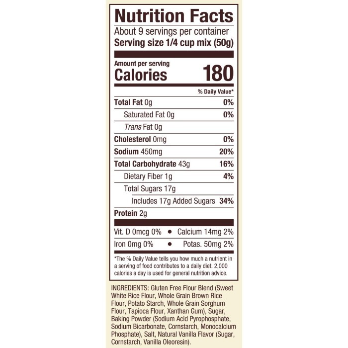 

BOBS RED MILL GLUTEN FREE MUFFIN MIX 454 GR (TEPUNG PEMIX)