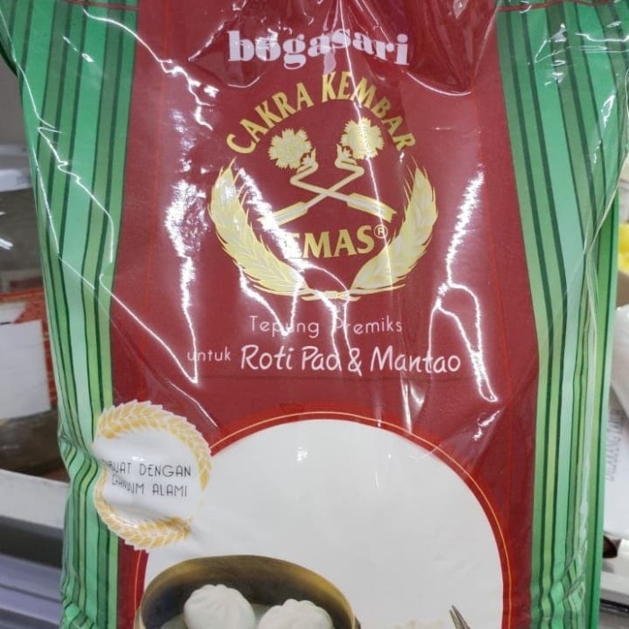 

TEPUNG CAKRA KEMBAR PREMIUM PAO , 5 KG
