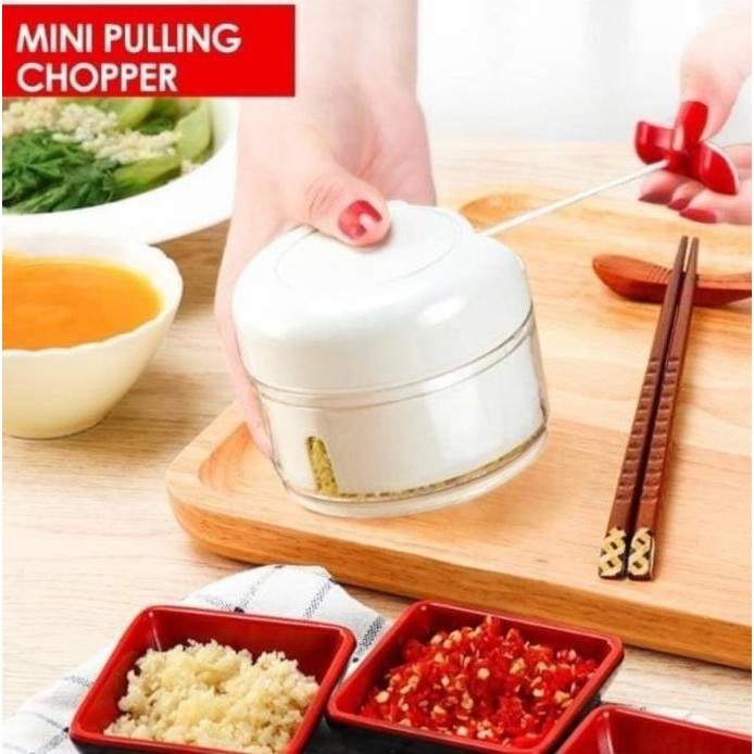 

BLENDER MINI MANUAL TARIK -PEMOTONG BAWANG PUTIH CABE GILING CHOPPER ORIGINAL