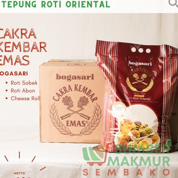 

Tepung Teru Emaan Cara Embar Ema Roti Ental 5 G