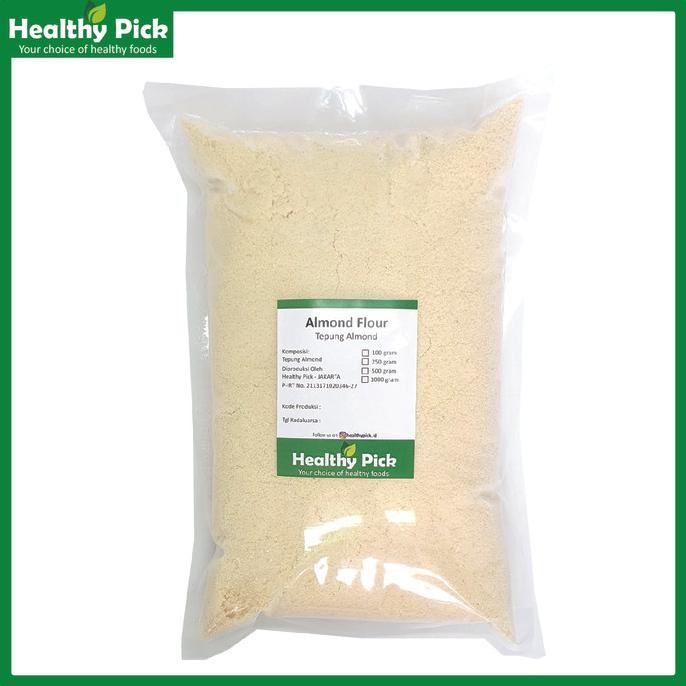 

Tepung Almond Bubuk 1000 gram 1kg Almond Flour KETO Berkualitas