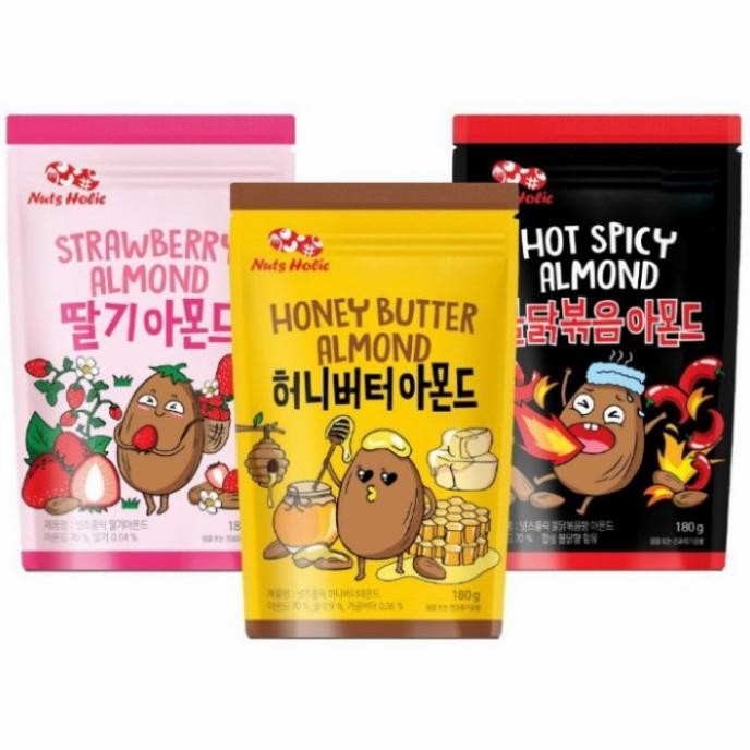 

NUT HOLIC ALMOND 180G Berkualitas