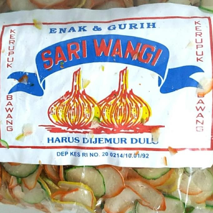 

KERUPUK BAWANG SARIWANGI 5 KG ORIGINAL