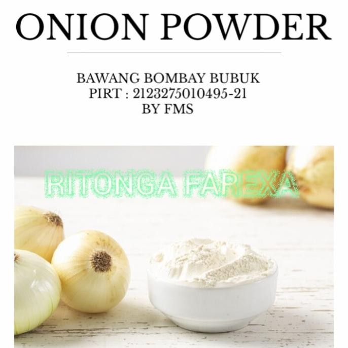 

ONION POWDER 1 KG 100% / BAWANG BOMBAY BUBUK 1 KG ORIGINAL