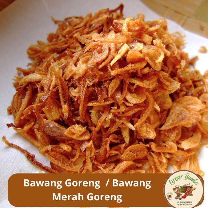 

BAWANG GORENG 500GRAM / BAWANG MERAH GORENG ORIGINAL