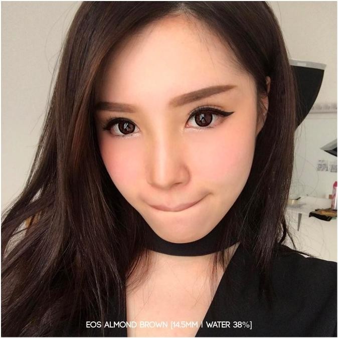 

Softlens EOS Almond Brown | EOS [Mikhayloveshop] Berkualitas