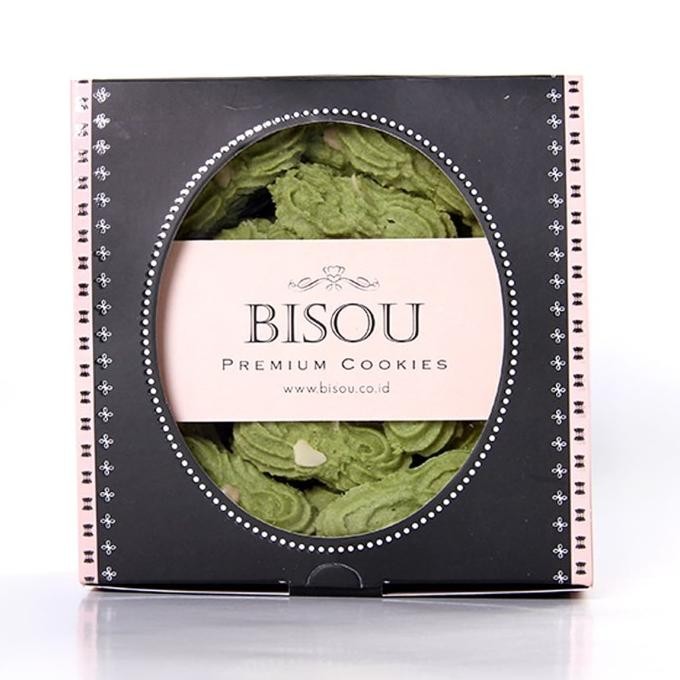 

Green Tea Almond Medium ( Kue Kering Lebaran - Bisou Premium Cookies ) Berkualitas