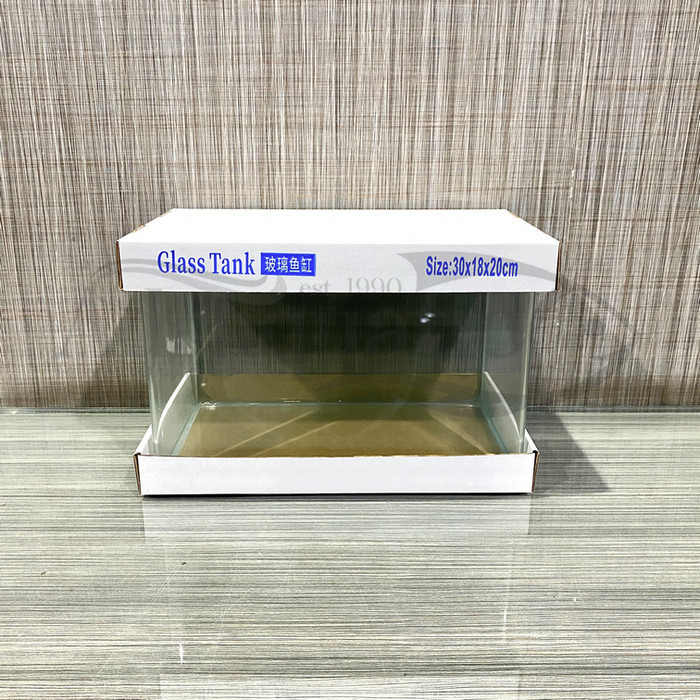 SALE AQUARIUM KANDILA BENDING 300 OPTIC CLEAR AKUARIUM 30CM UK 30X18X20 CM KACA OPTIK IGLASS 30 CM2