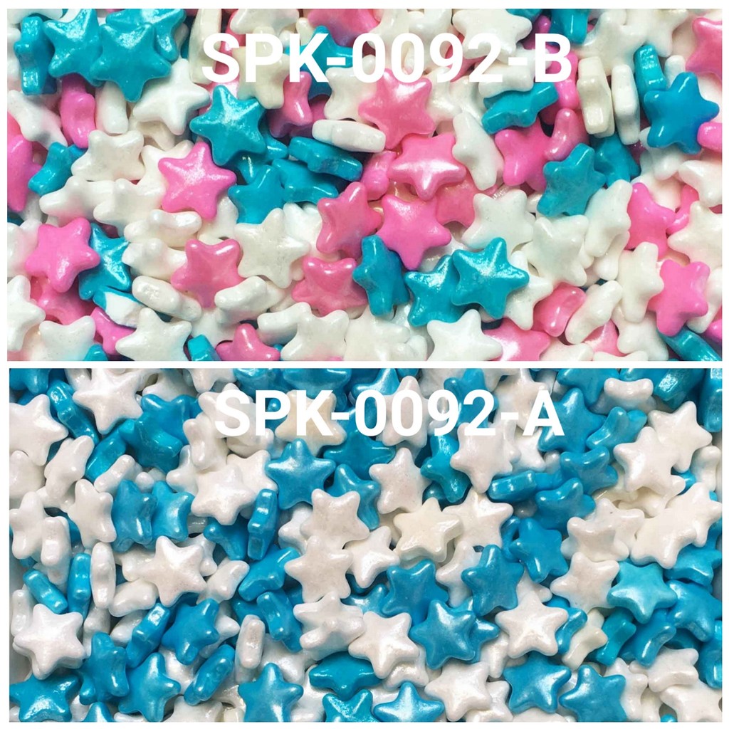 

GR-SPK-0092 Sprinkles sprinkle sprinkel 1kg 1 kilo bintang (SPRINKLES)