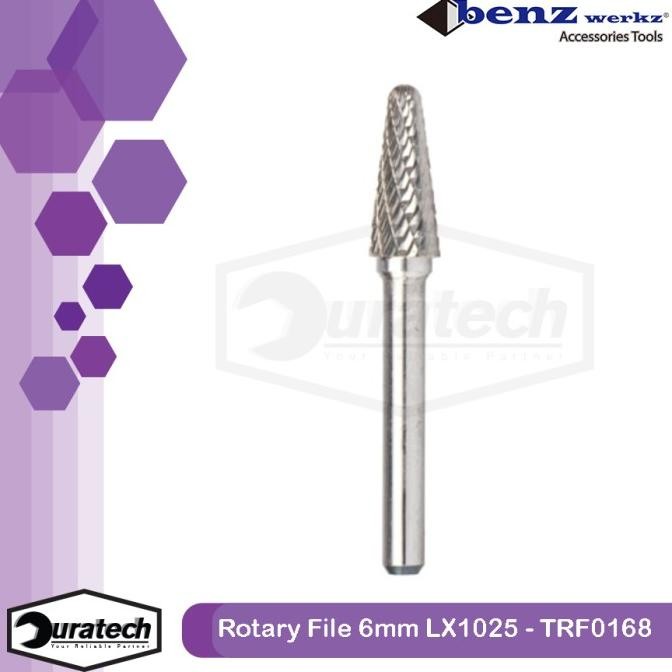 Baru Mata bor tuner cuner 6mm / Mata korek cunner besi rotary file LX1025