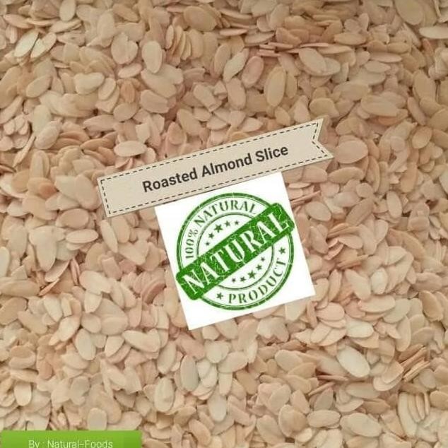 

Roasted Almond Slice 1 Kg (Almond Iris Panggang) Berkualitas
