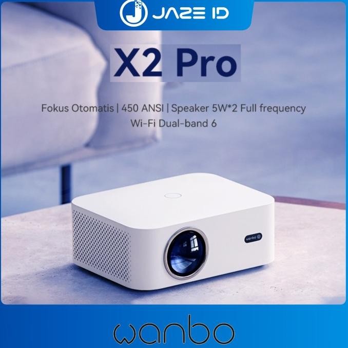 Wanbo X2 Pro Smart Home Projector Android 1080P Auto Fokus HIFI