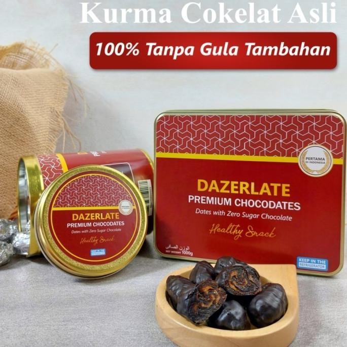 

Kurma Cokelat Dazerlate (Zero Sugar) Terlaris