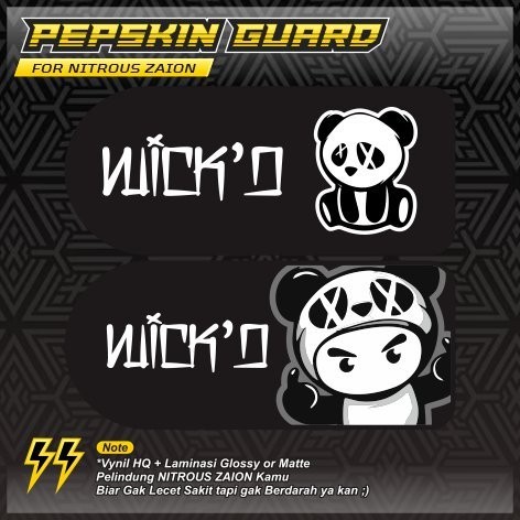 

Terlaris Stiker Bawah Za Ion Garskin Custom Case Laminasi Tebal COD
