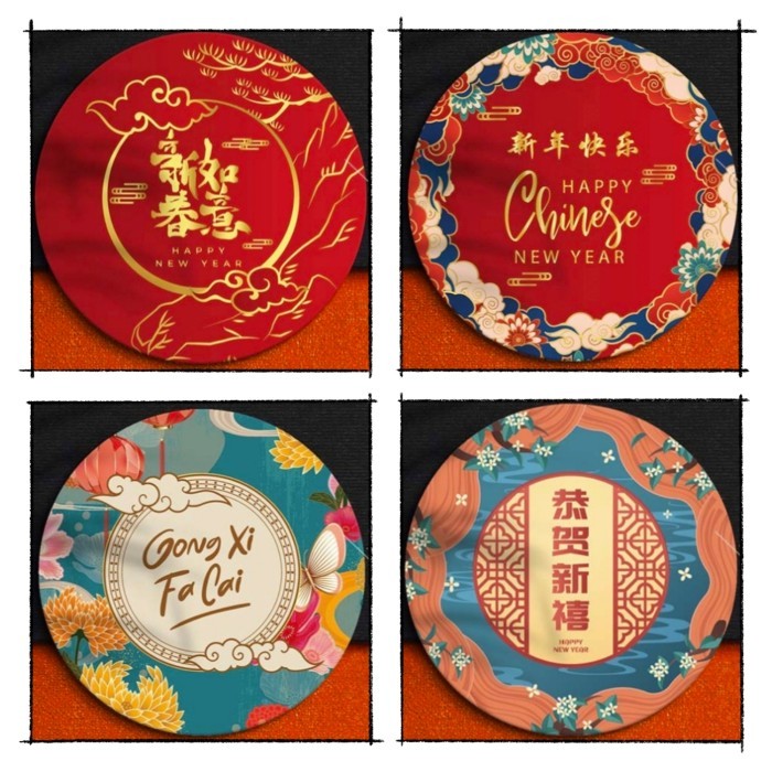 

Stiker Imlek Sticker Kue Cny Stiker Toples Kue Imlek - Isi 10 Pcs