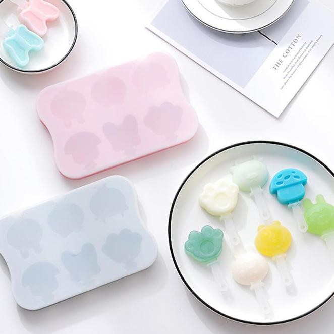 CETAKAN ES KRIM / SABUN / KUE / PERMEN HANDMADE BAHAN SILIKON