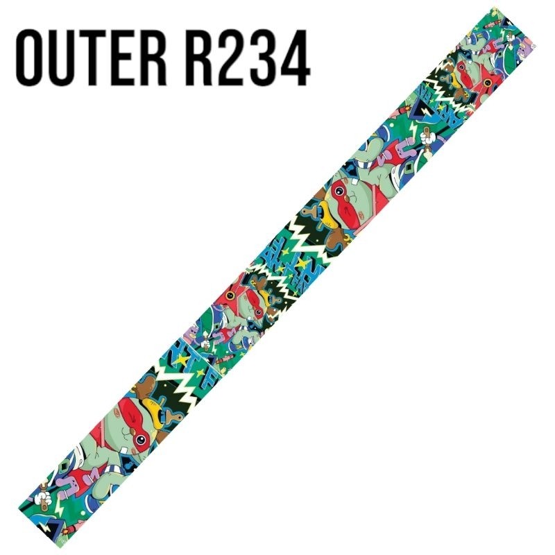 

Terlaris Aicostore Bodi Outer R 234 233 Anti Air Garskin Stiker Custom Case Laminasi Tebal COD