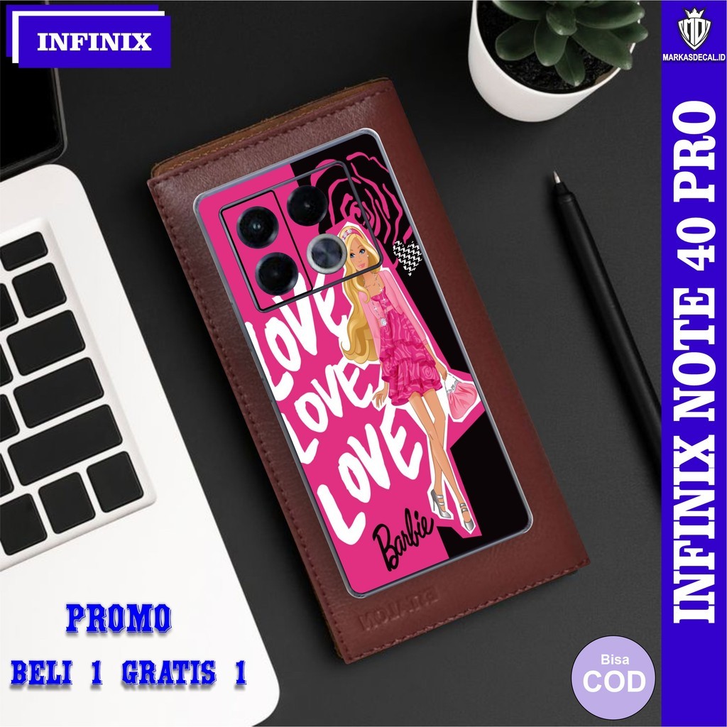 

Terlaris Infinix Note 40 Pro Garskin Stiker Custom Case Laminasi Tebal COD