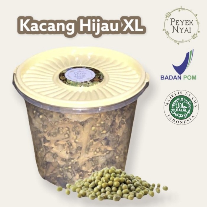 

Rempeyek Peyek Nyai Kacang Hijau (XL)