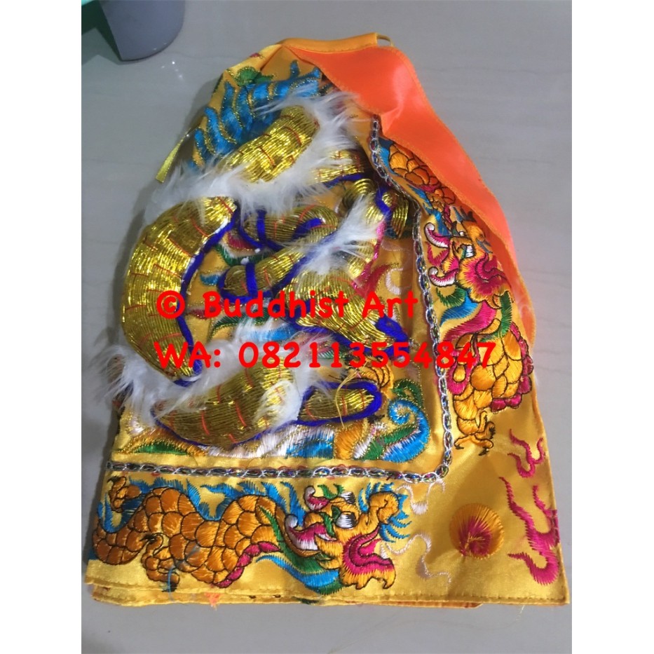 Terbaru Jubah Dewa Baju Kimsin Taiwan Motif Naga Timbul 19 Inch Promo