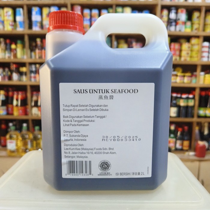 

Lkk Lee Kum Kee Saus Untuk Seafood 2Liter (Jerigen)