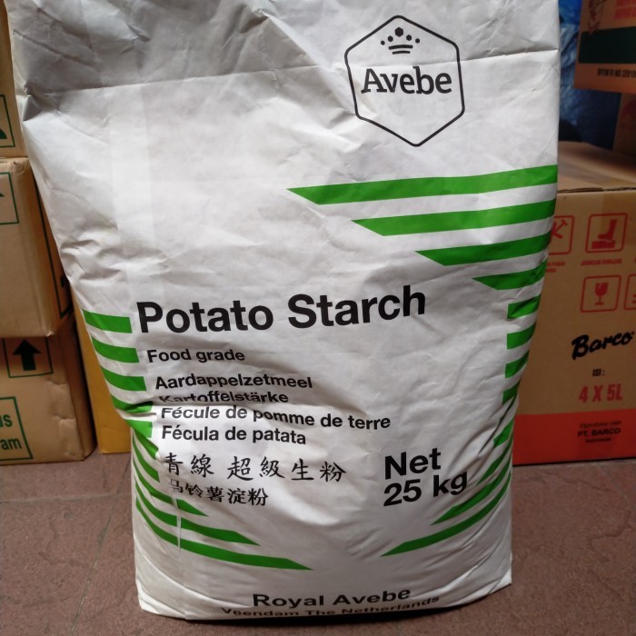 

Avebe Potato Starch/ Tepung Kentang/ Sang Fen/ Sheng Fen 25Kg