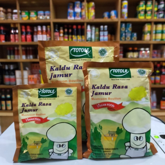 

Totole Kaldu Jamur/ Penyedap Rasa Vegetarian 200Gr