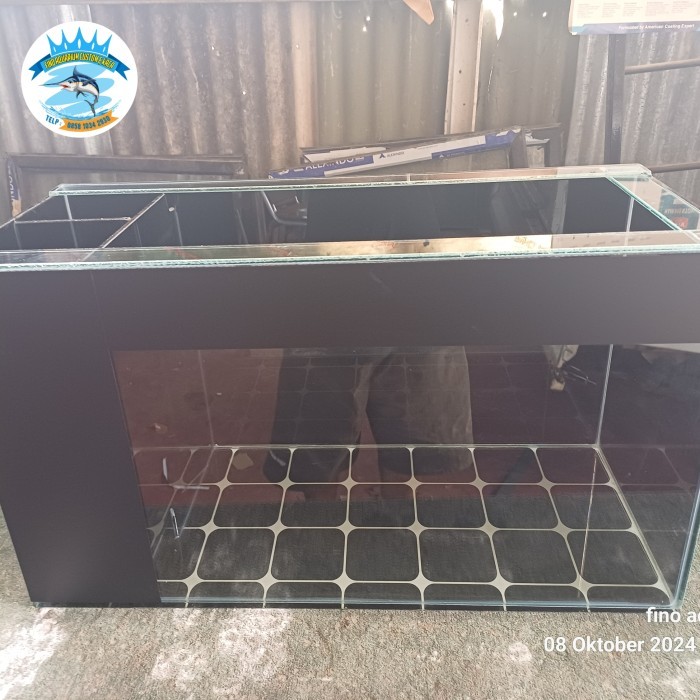 aquarium 70x30x40 filter samping full backgrouud